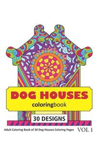 Dog Houses Coloring Book