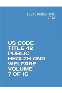 Us Code Title 42 Public Health and Welfare Volume 7 of 16