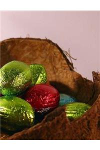 Easter Egg Eggs Lent Religion Religious Bunny Chocolate Notebook