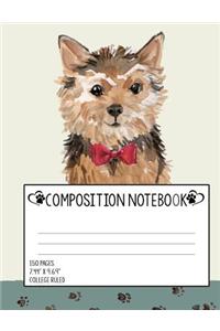 Norfolk Terrier Composition Notebook