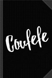 Coufefe Journal Notebook