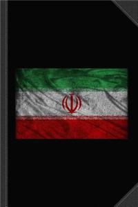 Iran Flag Vintage Journal Notebook