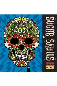 Sugar Skulls Wall Calendar 2020 (Art Calendar)