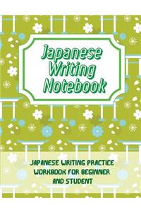 Japanese Writing Notebook