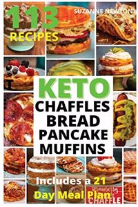 Keto Bread, Basic Chaffles, Pancake and Muffins