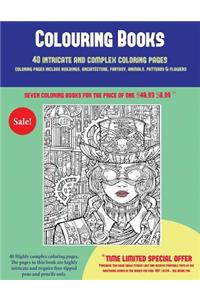Colouring Books (40 Complex and Intricate Coloring Pages)