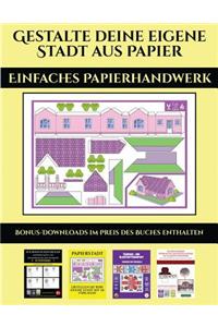 Einfaches Papierhandwerk