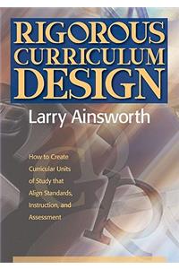 Rigorous Curriculum Design