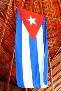 The Cuban Flag Hanging Up in Cuba Journal
