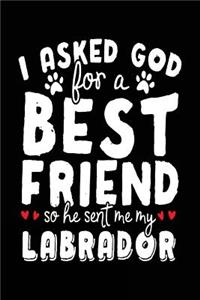 I Asked God For A Best Friend So He Sent Me My Labrador