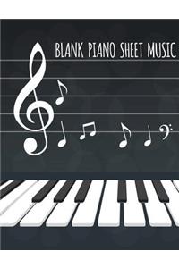 Blank Piano Sheet Music