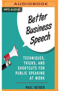 Better Business Speech