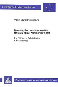 Interozeption Kardiovaskulaerer Belastung Bei Koronarpatienten