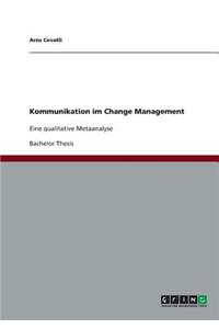 Kommunikation im Change Management