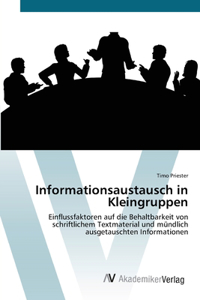 Informationsaustausch in Kleingruppen