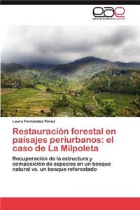 Restauracion Forestal En Paisajes Periurbanos: El Caso de La Milpoleta