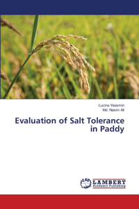 Evaluation of Salt Tolerance in Paddy