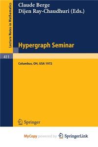 Hypergraph Seminar
