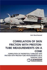 Correlation of Skin Friction with Preston-Tube Measurements on a Cone