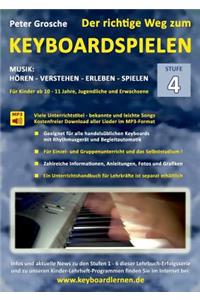 Der richtige Weg zum Keyboardspielen (Stufe 4)