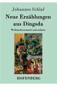 Neue Erzählungen aus Dingsda