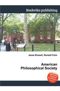 American Philosophical Society