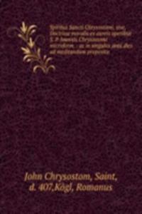 SPIRITUS SANCTI CHRYSOSTOMI SIVE DOCTRI