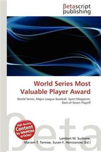 World Series Most Valuable Player Award