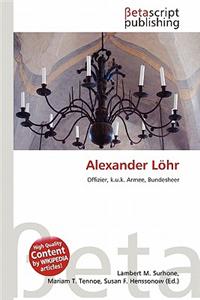 Alexander Lohr