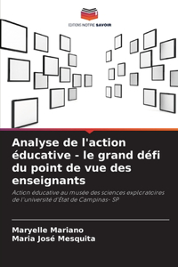 Analyse de l'action éducative - le grand défi du point de vue des enseignants