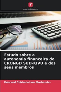 Estudo sobre a autonomia financeira do CRONGD SUD-KIVU e dos seus membros