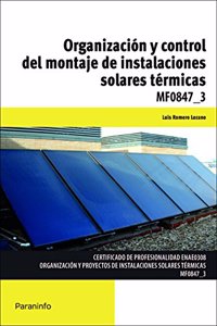Organizacion y control del montaje de instalaciones solares termicas