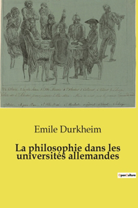 philosophie dans les universités allemandes