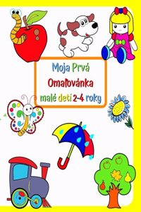 Moja Prvá Omaľovánka malé deti 2-4 roky