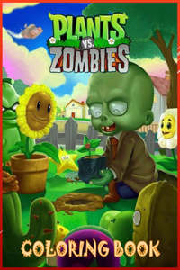 Plants vs Zombie Coloring Book