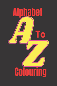 Alphabet A To Z Colouring