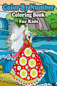 Color By Number Coloring Book For Kids