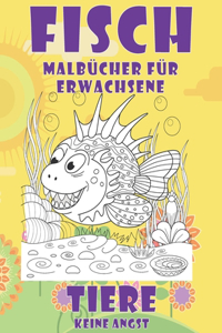 Malbücher für Erwachsene - Keine Angst - Tiere - Fisch