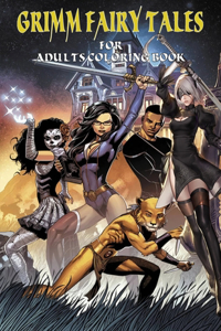 Grimm Fairy Tales for adults Coloring Book