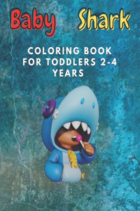 Baby shark Coloring book