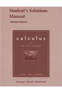 Student Solutions Manual for Calculus for the Life Sciences