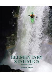 Elementary Statistics, California Edition [With CDROM]