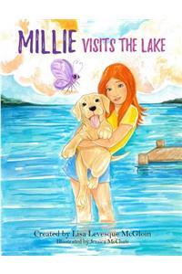 Millie visits the lake