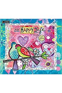 Happy Life 2018 Calendar (Deluxe Wall)