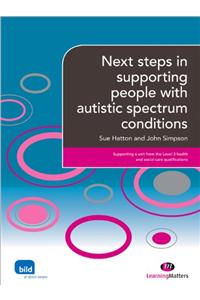 Next steps in supporting people with autistic spectrum condition