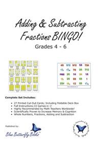 Adding & Subtracting Fractions BINGO!