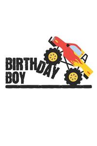 Birthday Boy Monster Truck Notebook