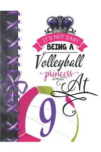 It's Not Easy Being A Volleyball Princess At 9