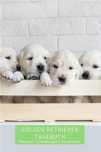 Golden Retriever Tagebuch Momente Erinnerungen Geschichten
