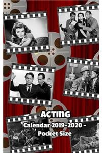 Acting Calendar 2019-2020 - Pocket Size